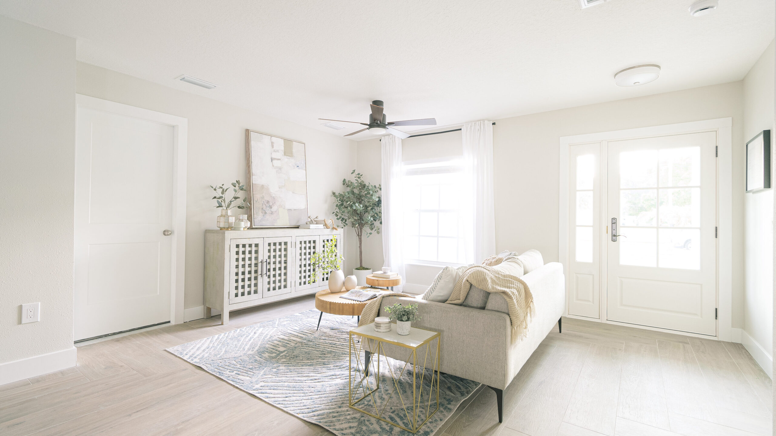 Custom Home Living Room Remodel